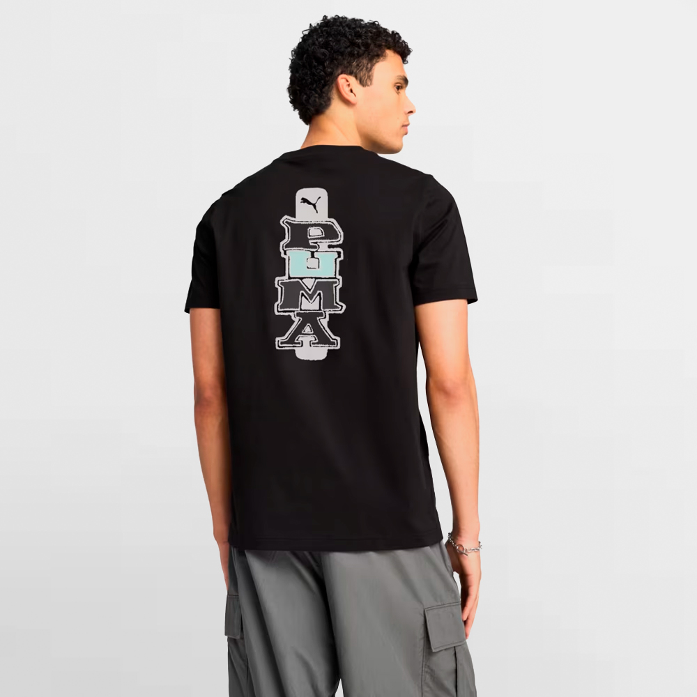 PUMA CAMISETA GRAPHICS PUMA BACK TEE - 684832 01