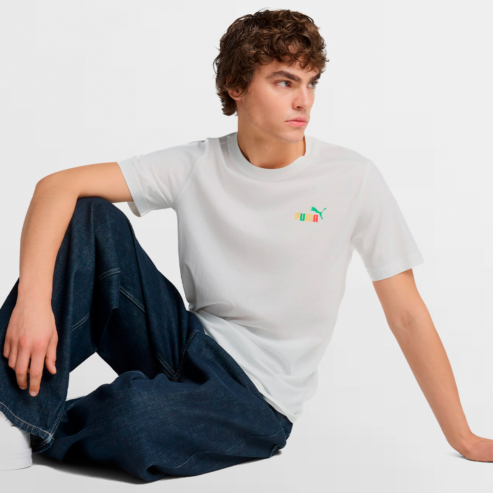 PUMA CAMISETA GRAPHICS PUMA BACK TEE - 684832 02