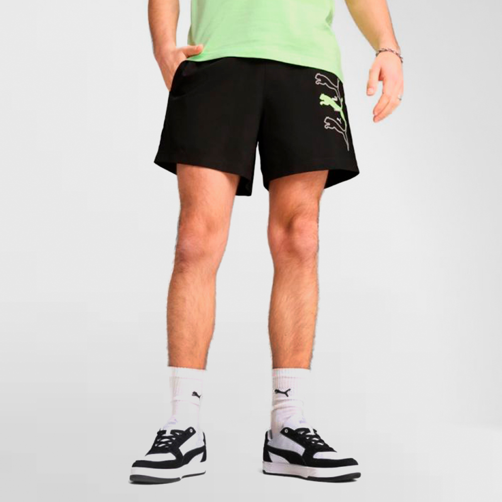 PUMA PANT. CORTO ESS LOGO LAB WOVEN SHORT - 684673 01
