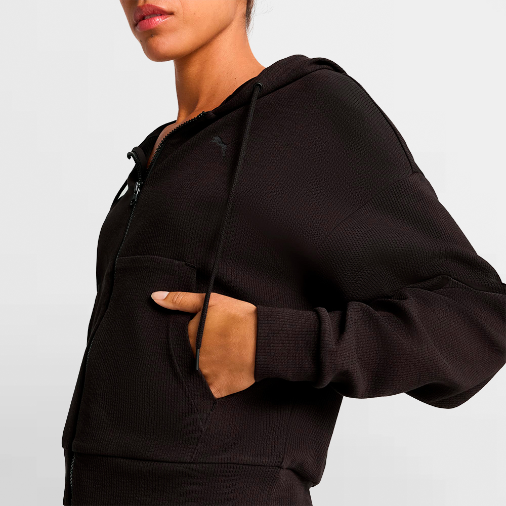 PUMA CANGURO FZ W. HER CROP FULL-ZIP HOOD - 685056 01
