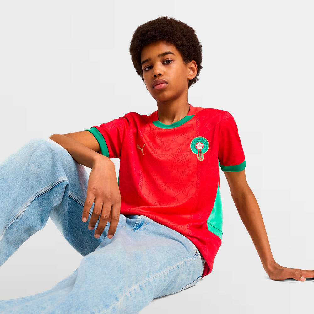 PUMA CAMISA K. FRMF HOME JSY REPLICA ( MARRUECOS ) - 778523 01