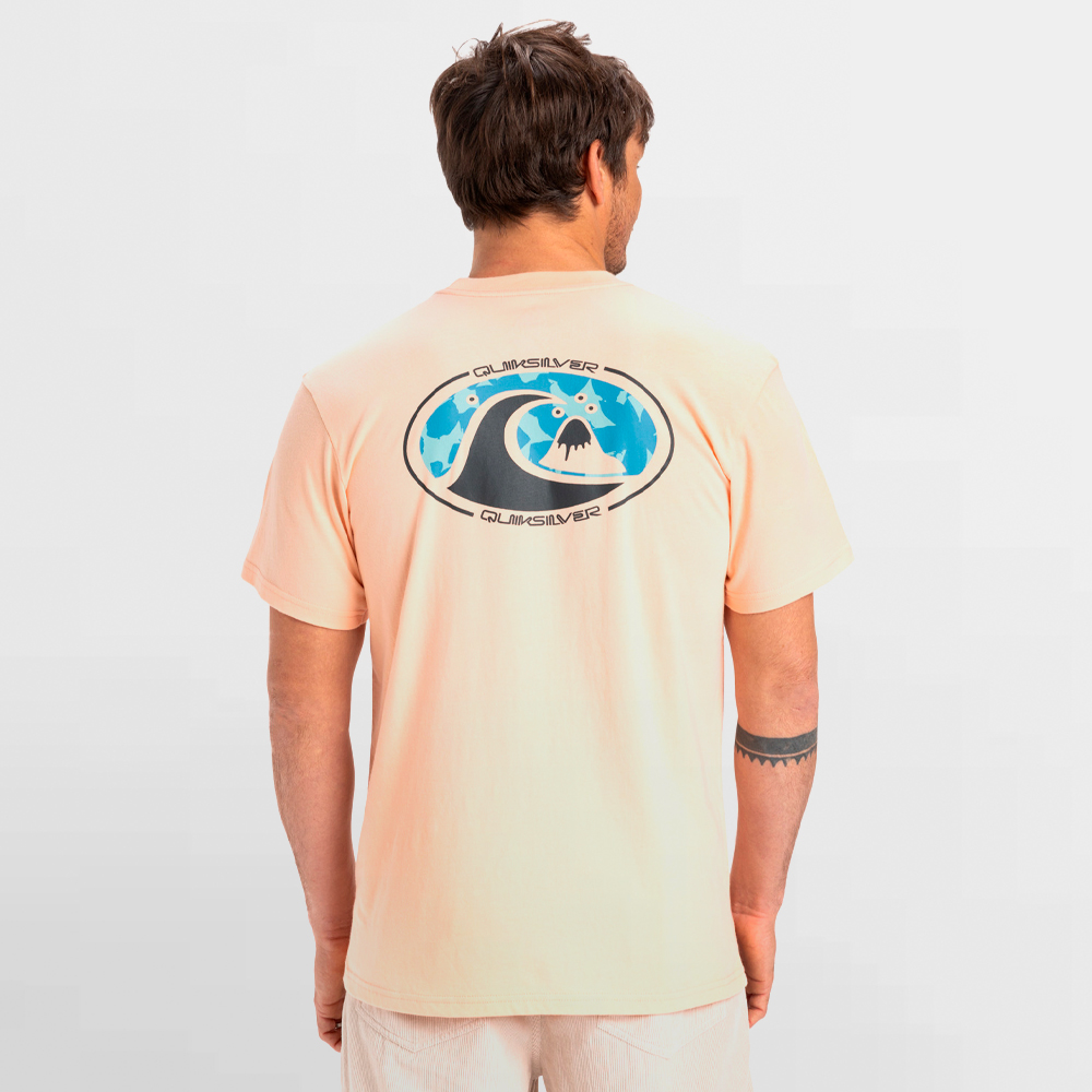 QUIKSILVER CAMISETA EV FLOWER CHAOS SS - EQYZT08050 MEF0