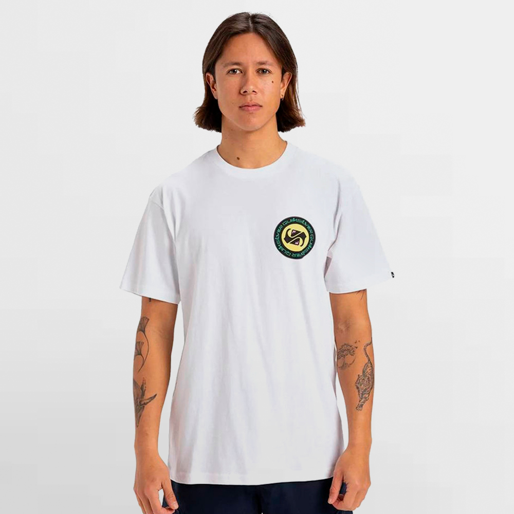 QUIKSILVER CAMISETA CIRCLE BACK SS - EQYZT08054 WBB0