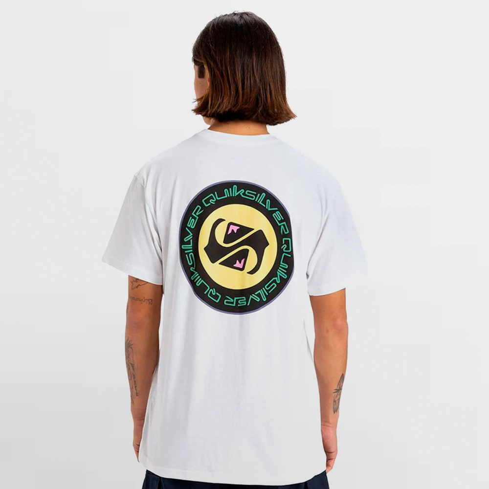 QUIKSILVER CAMISETA CIRCLE BACK SS - EQYZT08054 WBB0