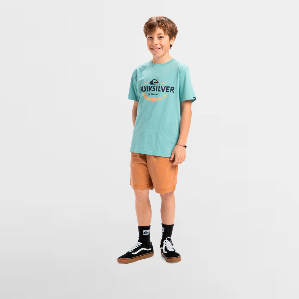 QUIKSILVER CAMISETA K. EV TYPED OUT SS - EQBZT04847 BGW0