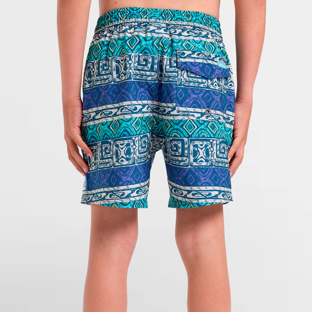 QUIKSILVER BERMUDA K. SURFSILK STRAIGHT VOLLEY - EQBJV03503 PMG6