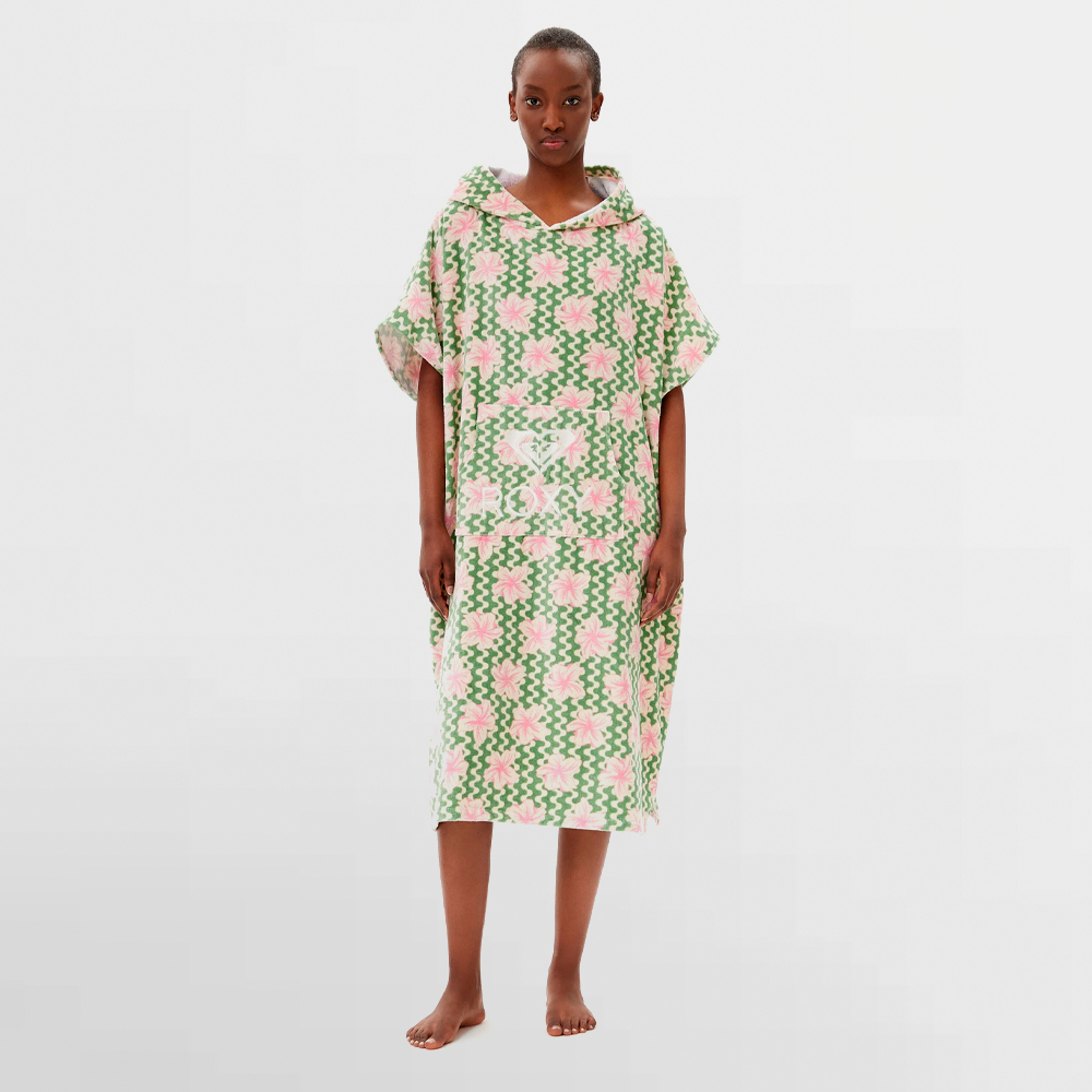 ROXY PONCHO W. STAY MAGICAL PRINTED - ERJAA04357 GHZ5