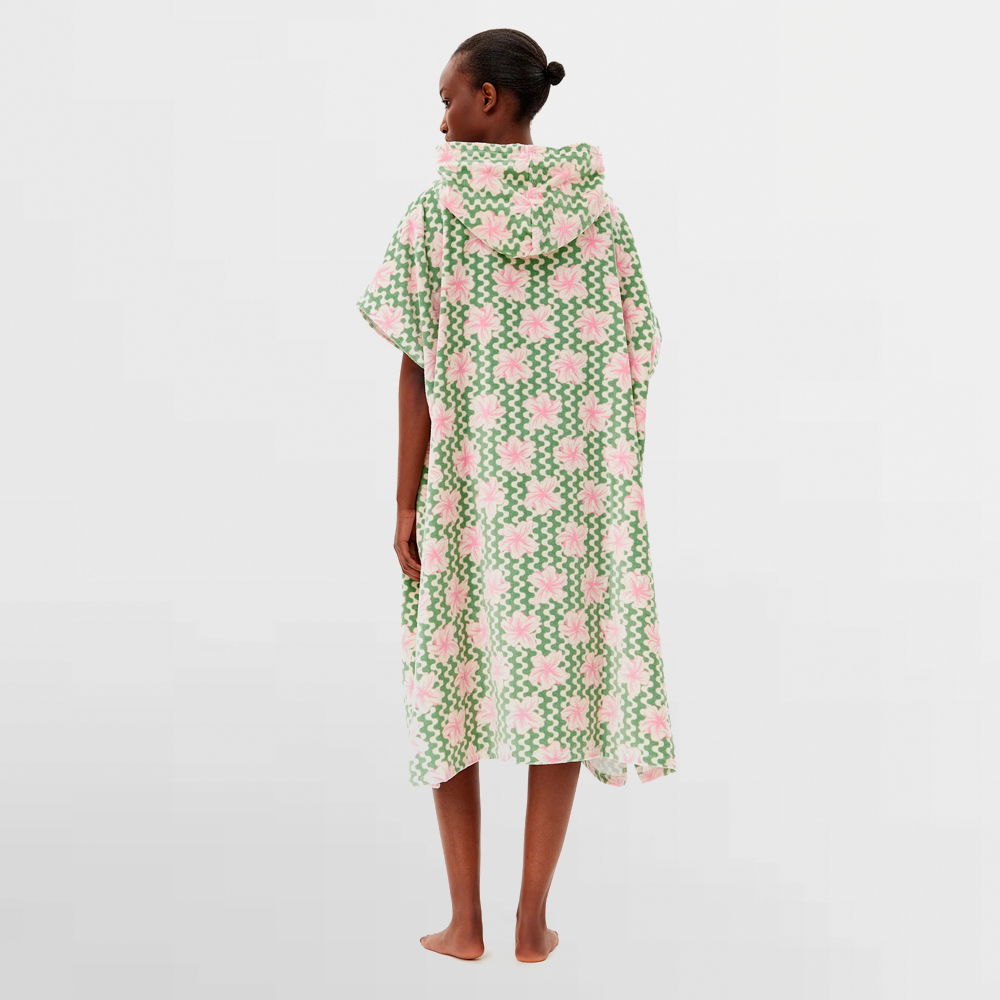 ROXY PONCHO W. STAY MAGICAL PRINTED - ERJAA04357 GHZ5