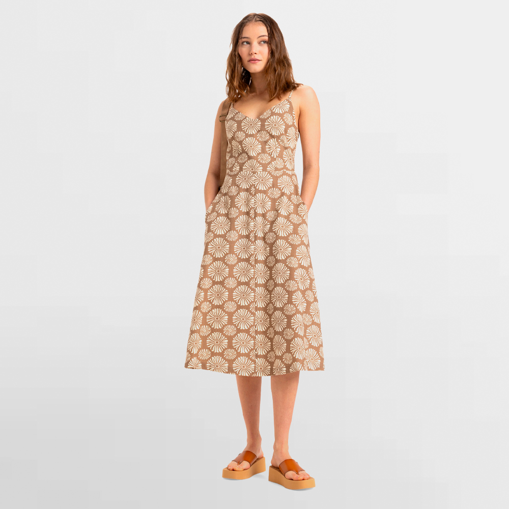 ROXY VESTIDO W. ISLAND GLOW MIDI DRESS - ERJWD03861 CZU5