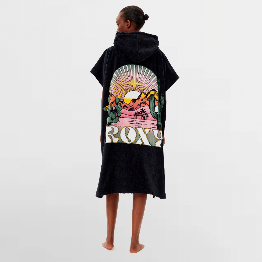 ROXY PONCHO W. INFINITE LAGOON - ERJAA04358 KVJ0