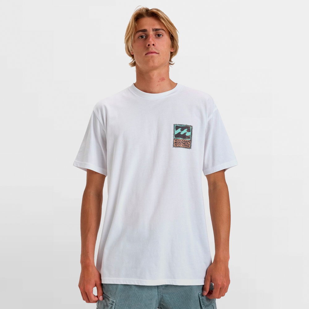 BILLABONG CAMISETA STAMP SS - EBYZT00293 WHT