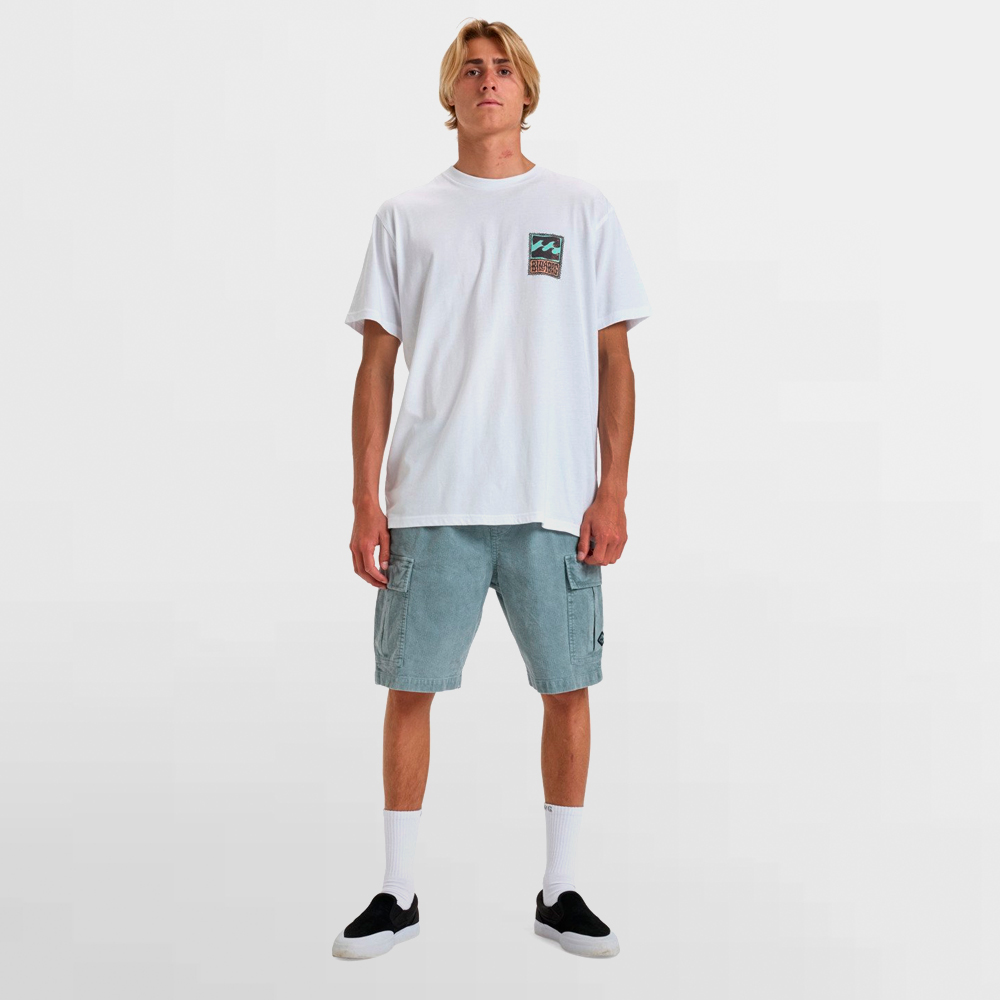 BILLABONG CAMISETA STAMP SS - EBYZT00293 WHT