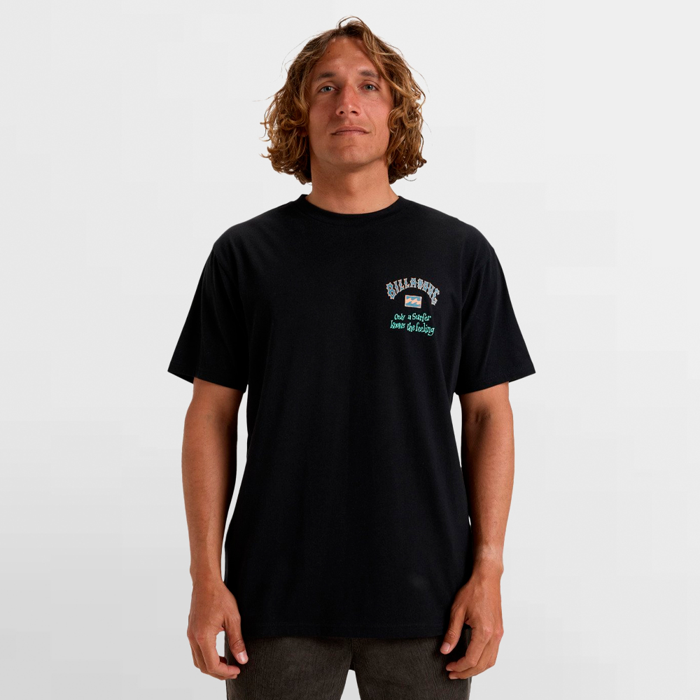 BILLABONG CAMISETA KNOW THE FEELING SS - EBYZT00290 BLK