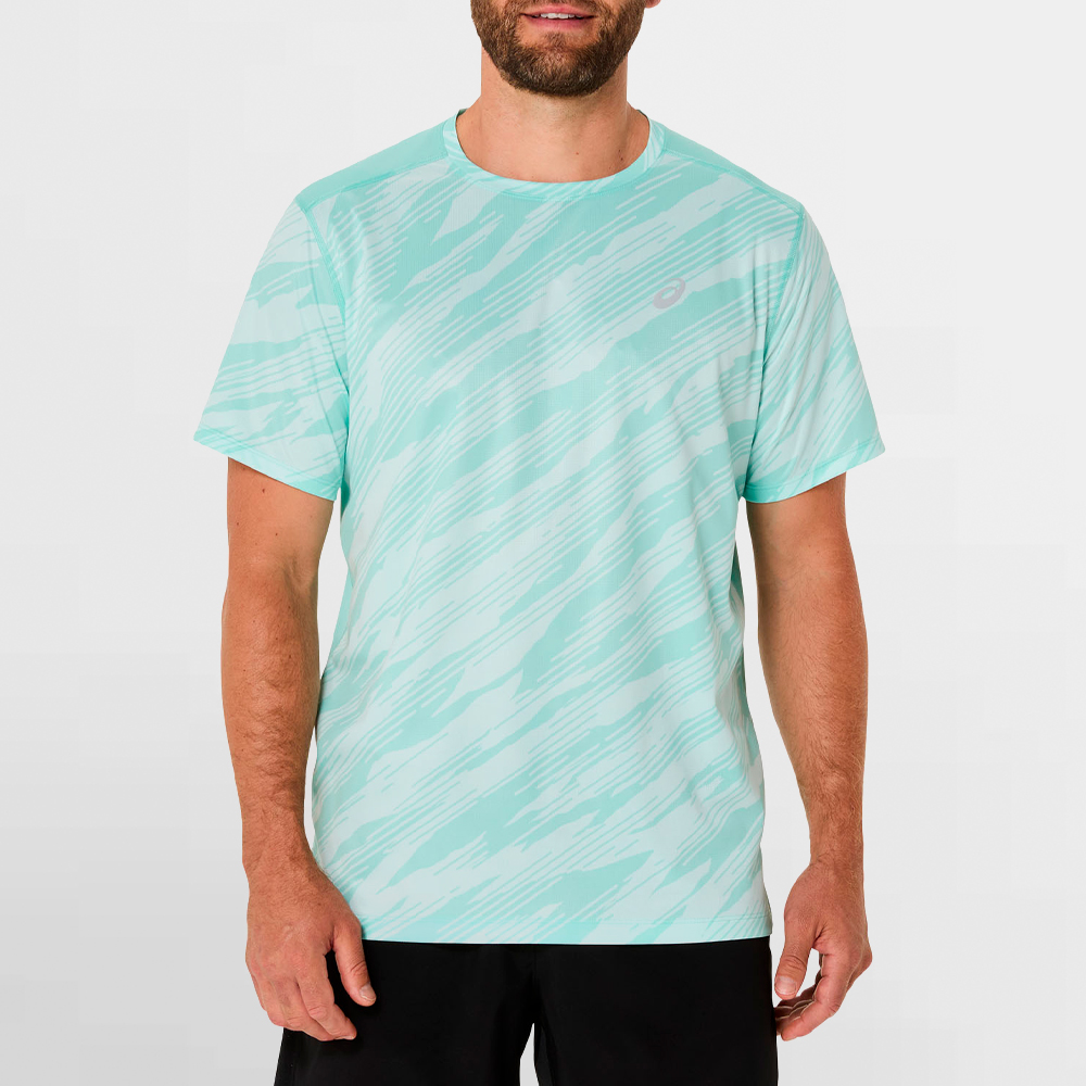 ASICS CAMISETA CORE ALL OVER PRINT SS TOP - 2011D212 300