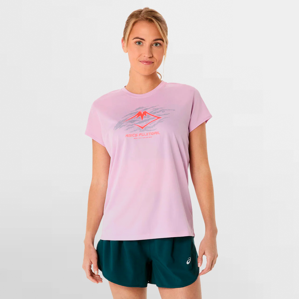 ASICS CAMISETA W. FUJITRAIL LOGO SS TOP - 2012C971 700