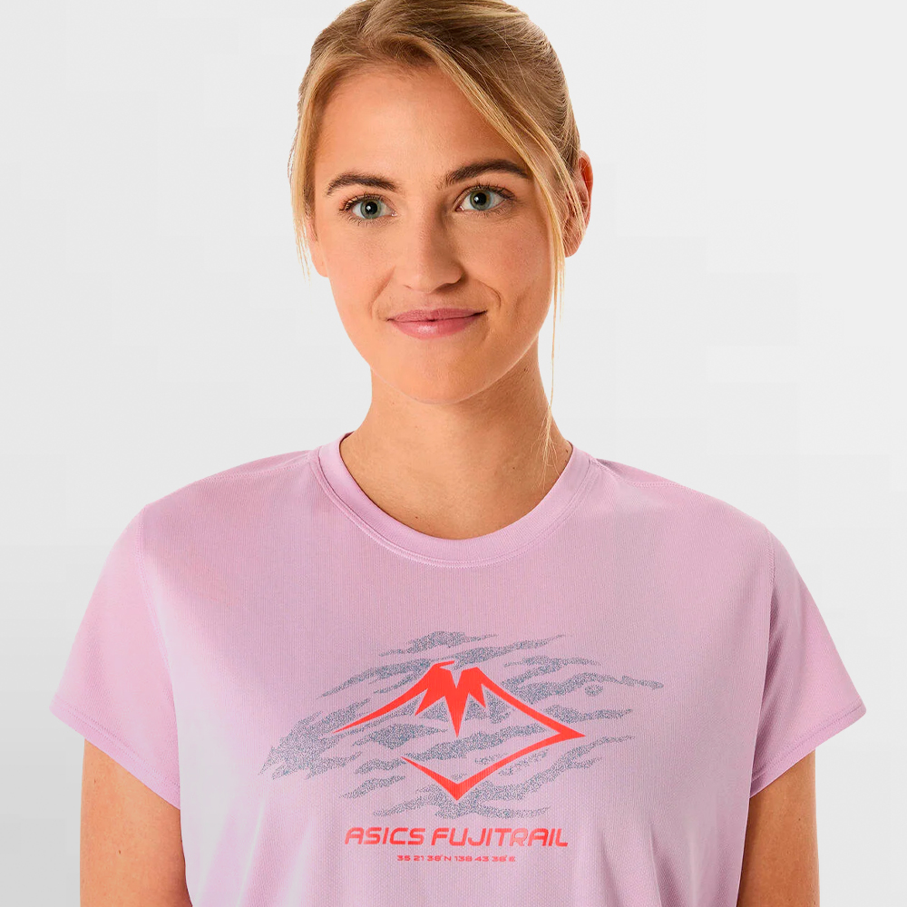 ASICS CAMISETA W. FUJITRAIL LOGO SS TOP - 2012C971 700