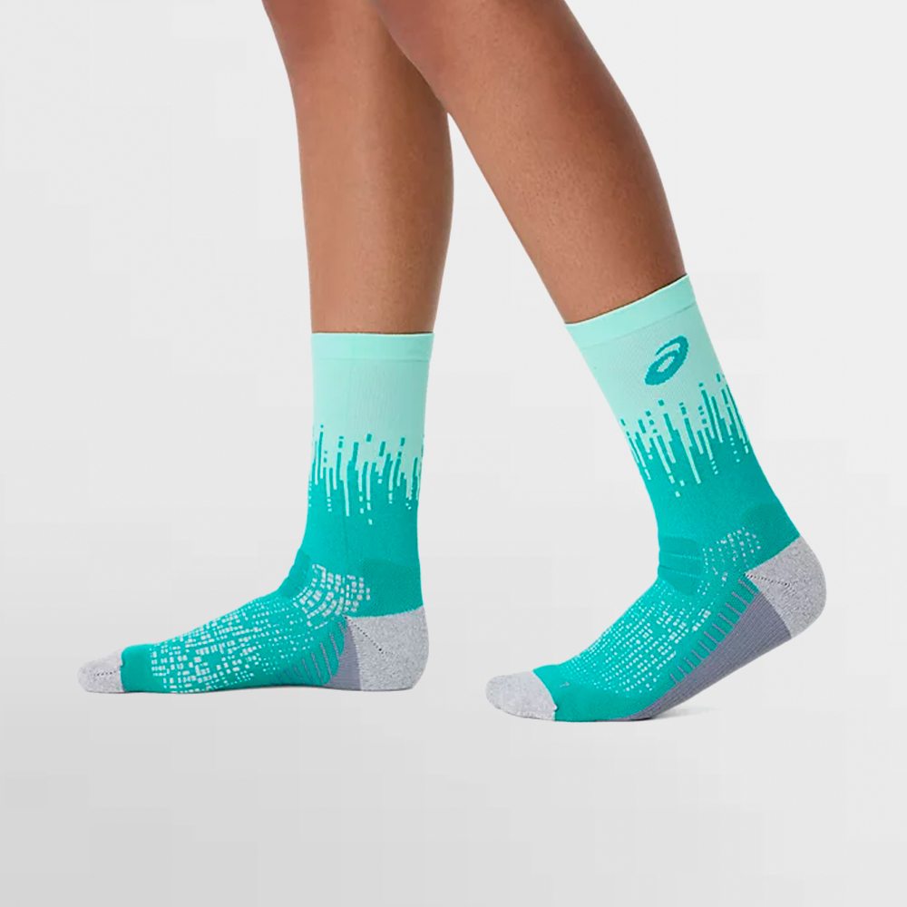 ASICS CALCETIN RUN SOCK CREW WAVE - 3013A977 404