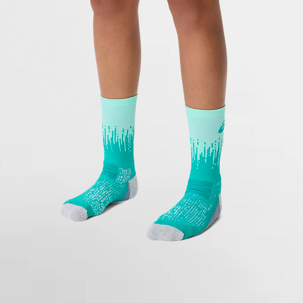 ASICS CALCETIN RUN SOCK CREW WAVE - 3013A977 404