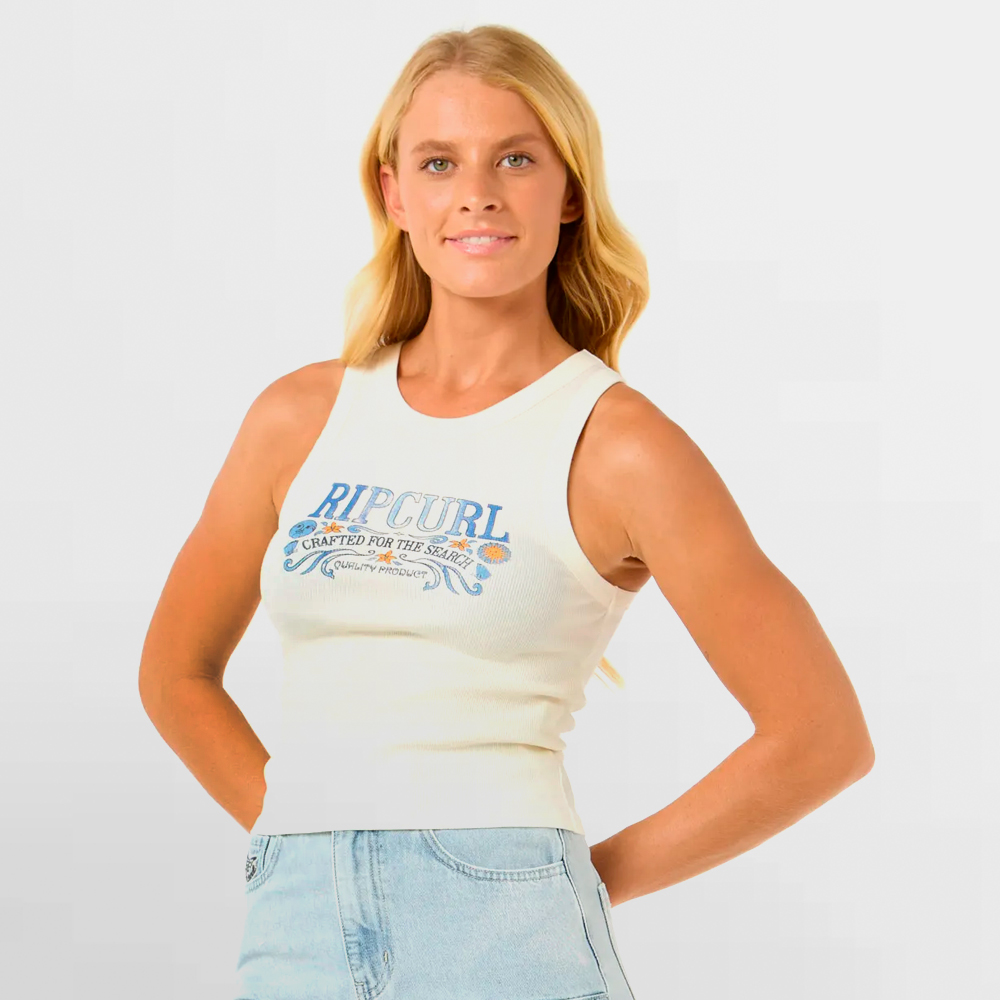 RIP CURL CAMISILLA W. LUNA RIBBED TANK - 0F4WTE 3021