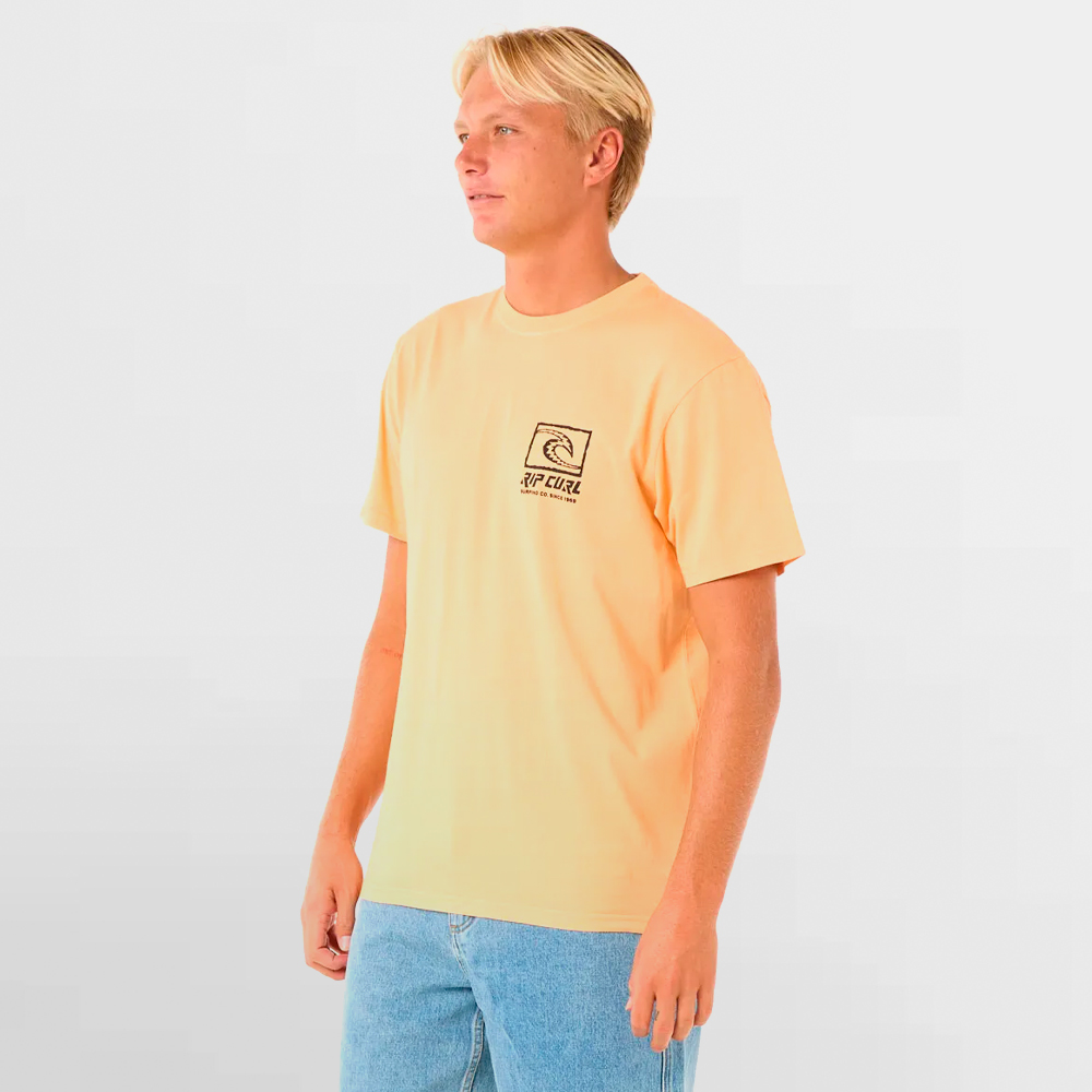 RIP CURL CAMISETA RAW ENERGY TRAD TEE - 0O3MTE 2214