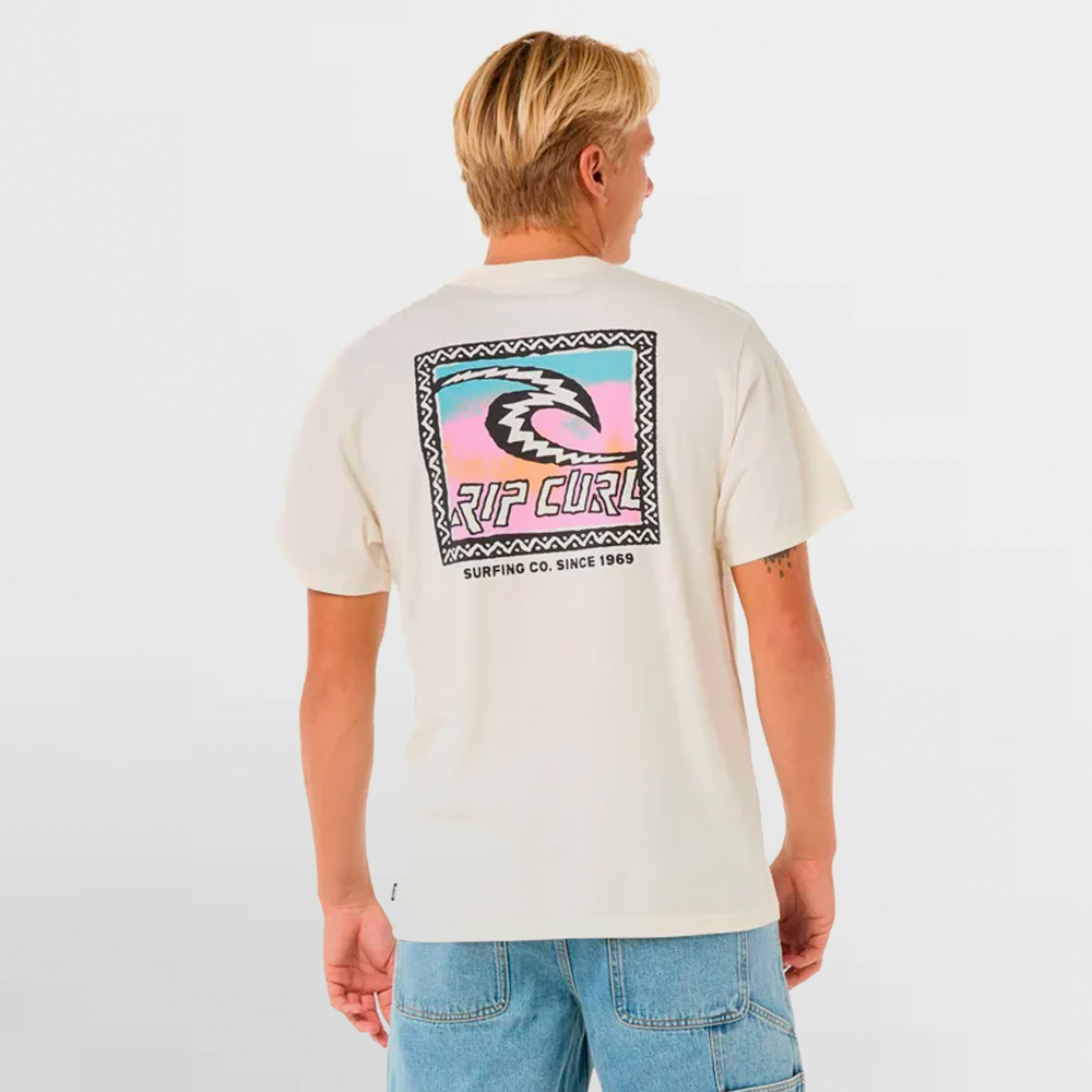 RIP CURL CAMISETA RAW ENERGY TRAD TEE - 0O3MTE 3021