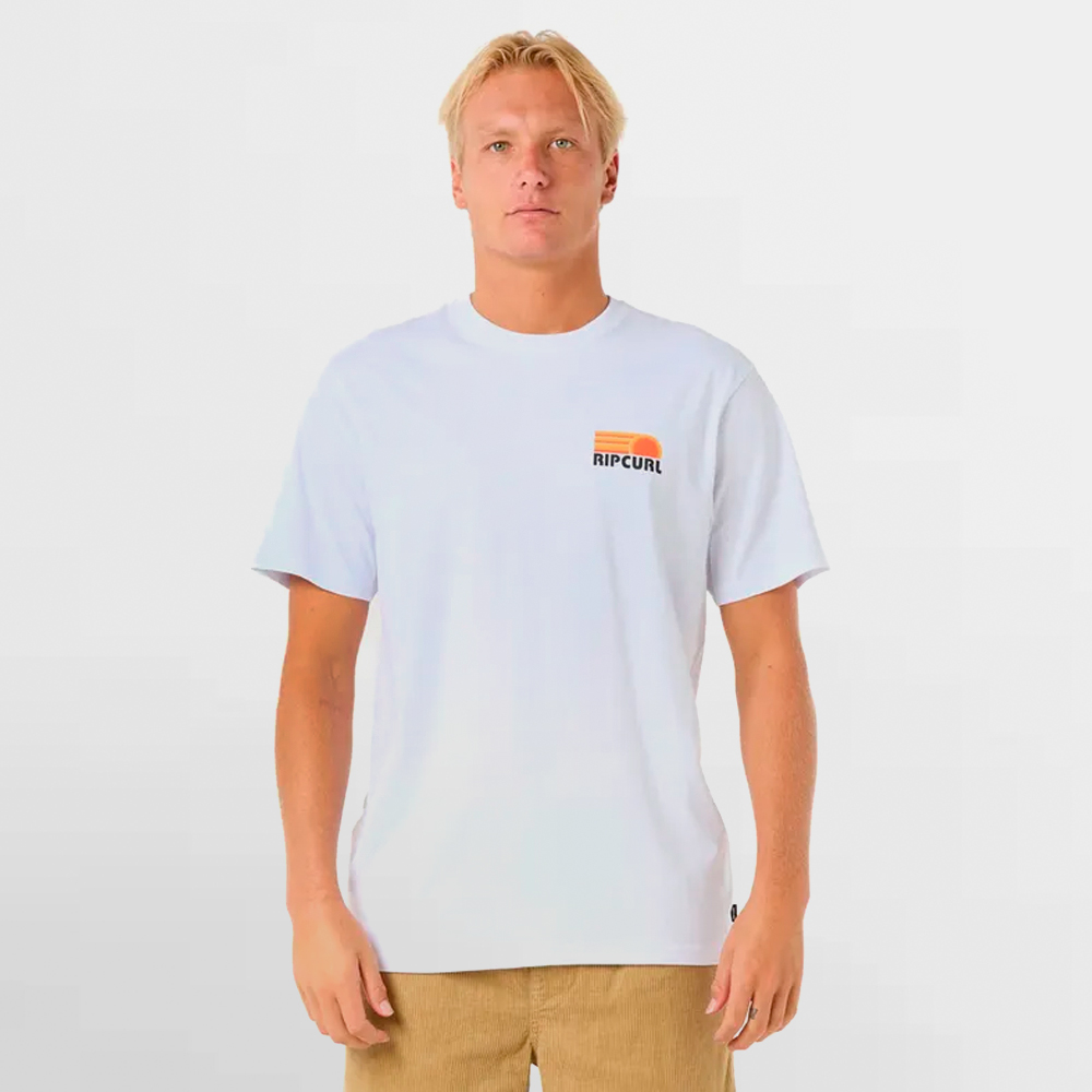 RIP CURL CAMISETA SURF REVIVAL STACKED TEE - 0O9MTE 1000