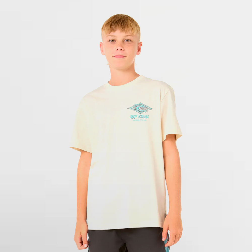 RIP CURL CAMISETA K. RAW ENERGY DOLPHIN TEE - 10WBTE 3021