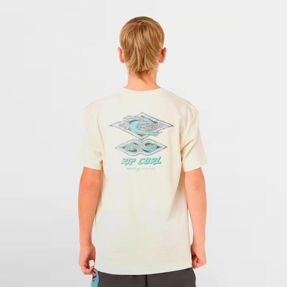 RIP CURL CAMISETA K. RAW ENERGY DOLPHIN TEE - 10WBTE 3021