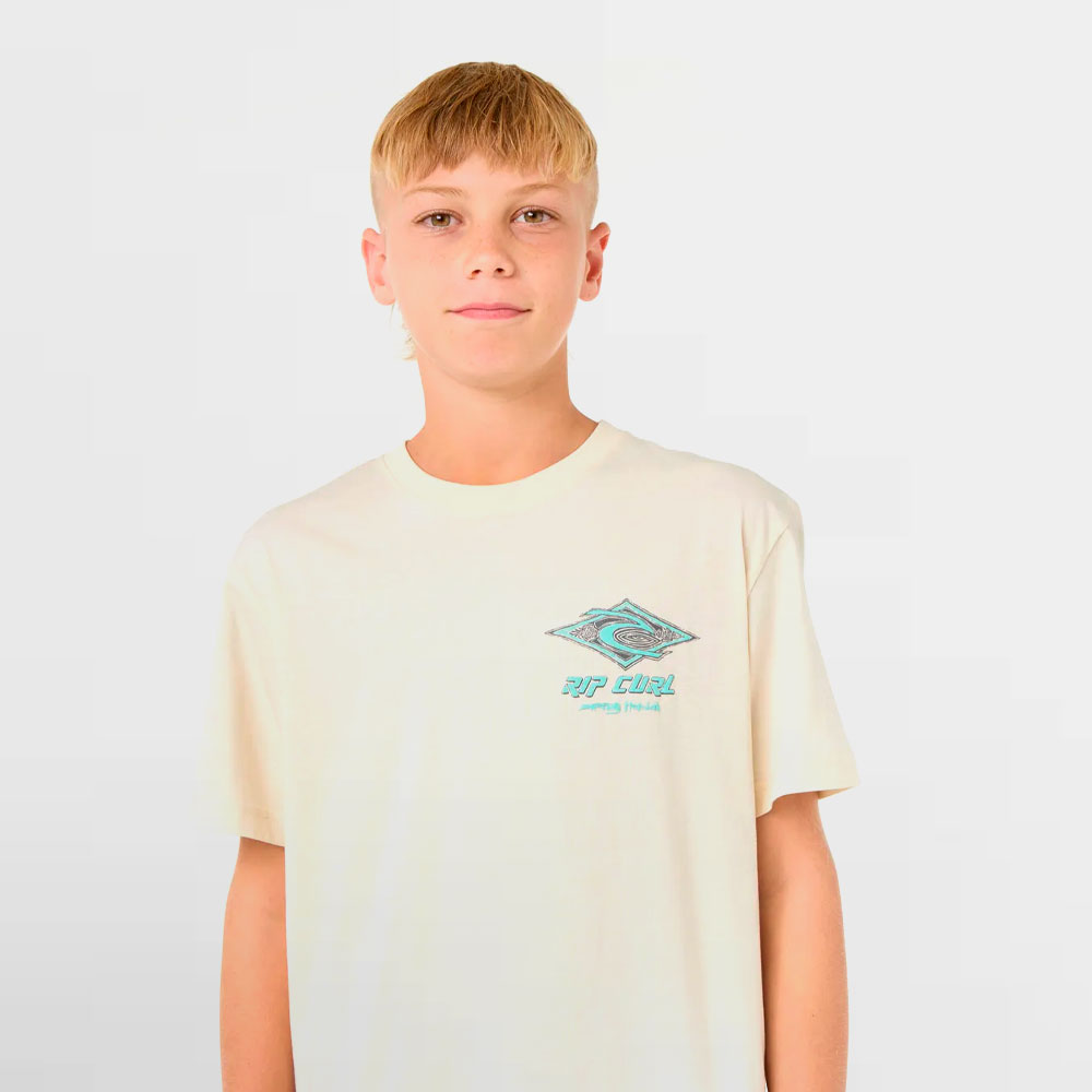 RIP CURL CAMISETA K. RAW ENERGY DOLPHIN TEE - 10WBTE 3021