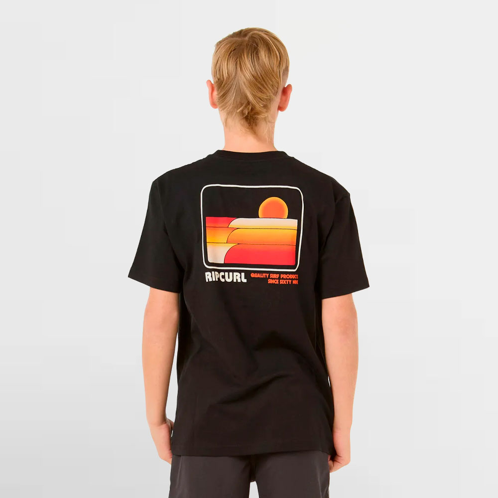 RIP CURL CAMISETA K. SURF REVIVAL STACKED TEE - 116BTE 0090