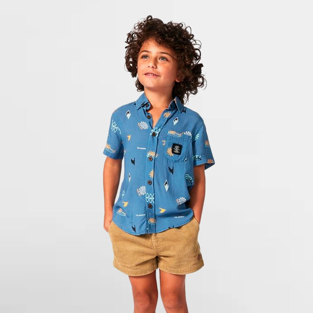 RIP CURL CAMISA LK. GROM ENERGY - 00LTSH 9435