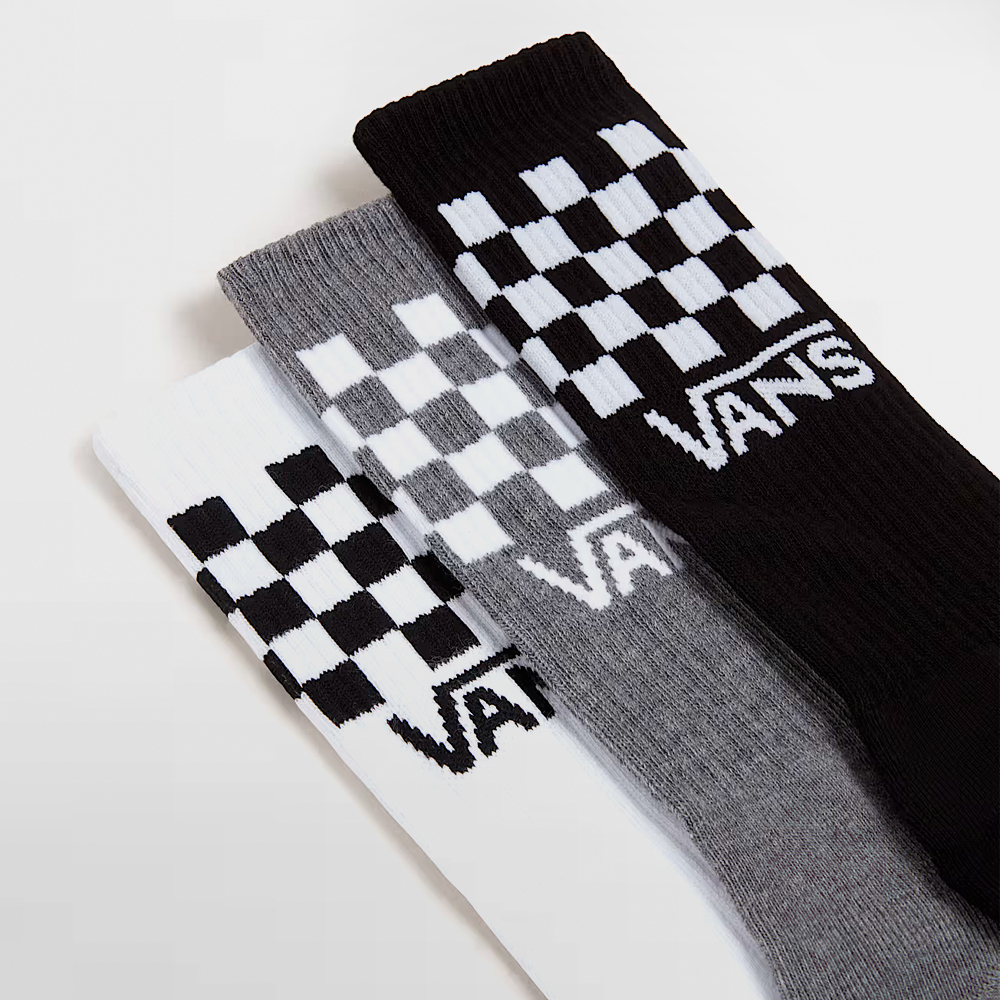 VANS CALCETIN PACK 3 CLASSIC CHECK CREW - VN000F0WY28