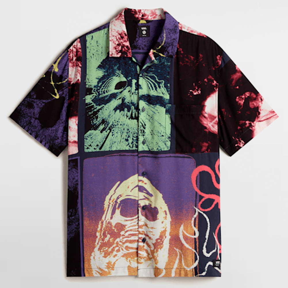 VANS CAMISA PROSPECT COLLAGE SS WOVEN - VN000M1DJDU