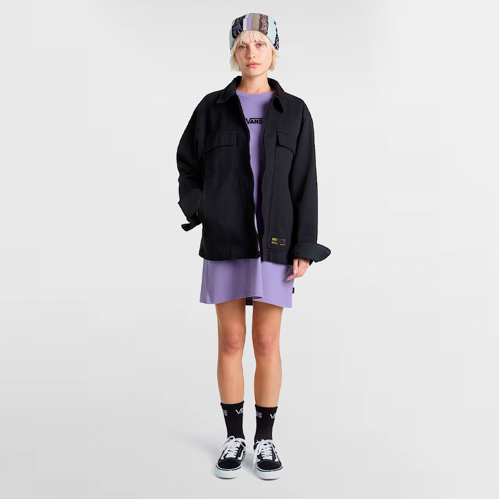 VANS VESTIDO W. CENTER VEE TEE DRESS - VN0A4RU26PH