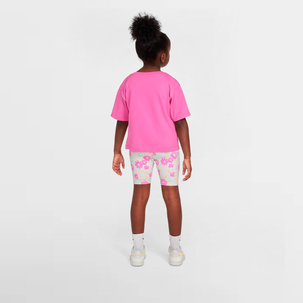 NIKE SET LG. FLOW-RAL AOP BIKE SHORT SET - 36M848 P23