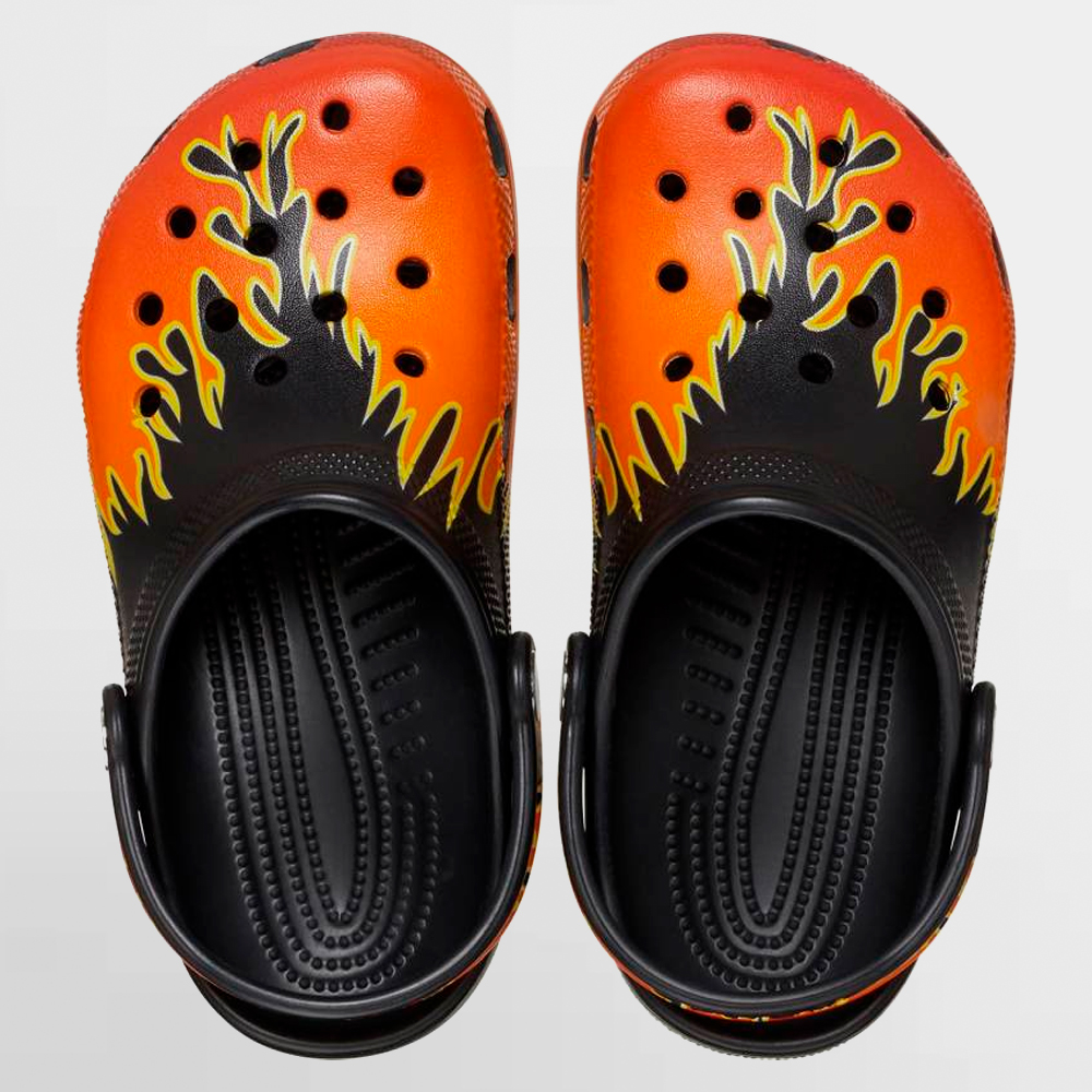 CROCS ZUECO CLASSIC FLAMES CLOG PS/GS - 210993