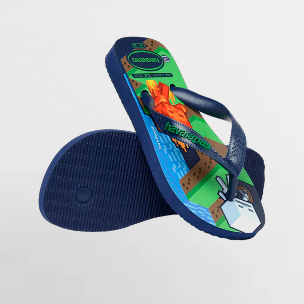 HAVAIANAS SANDALIA MINECRAFT PS/GS - 4145125 0555