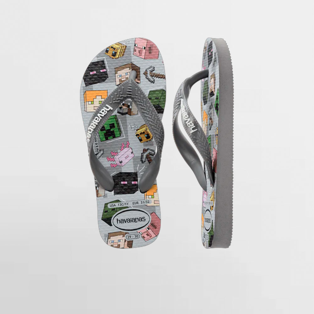HAVAIANAS SANDALIA MINECRAFT PS/GS - 4145125 5178