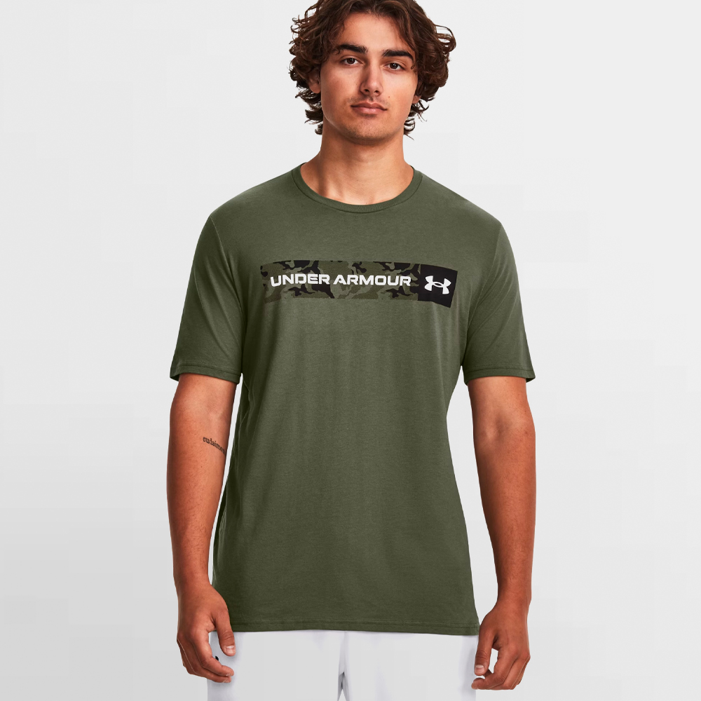 UNDER ARMOUR CAMISETA UA CAMO CHEST STRIPE - 1376830 390
