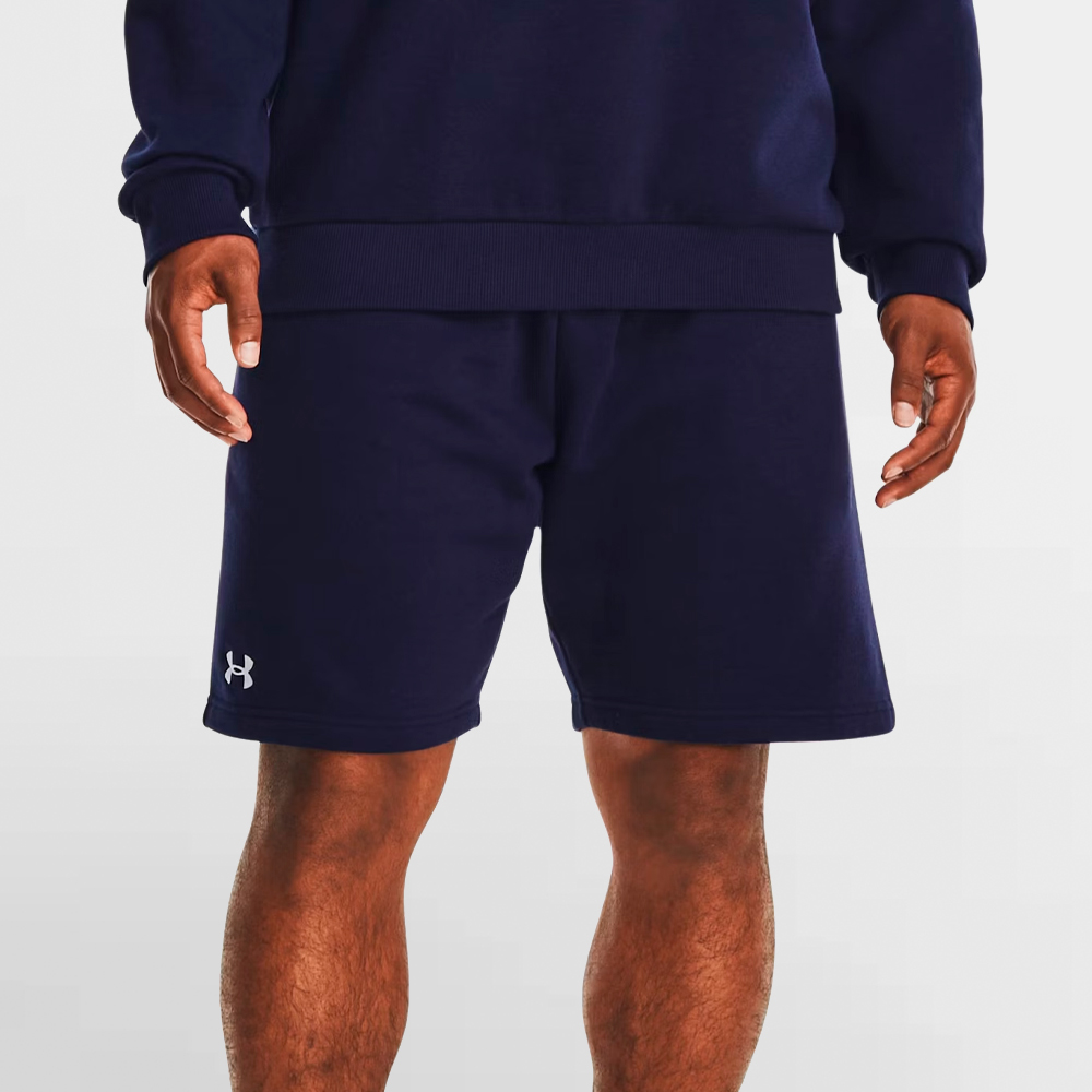UNDER ARMOUR PANT. CORTO UA RIVAL FLEECE SHORTS - 1379779 410