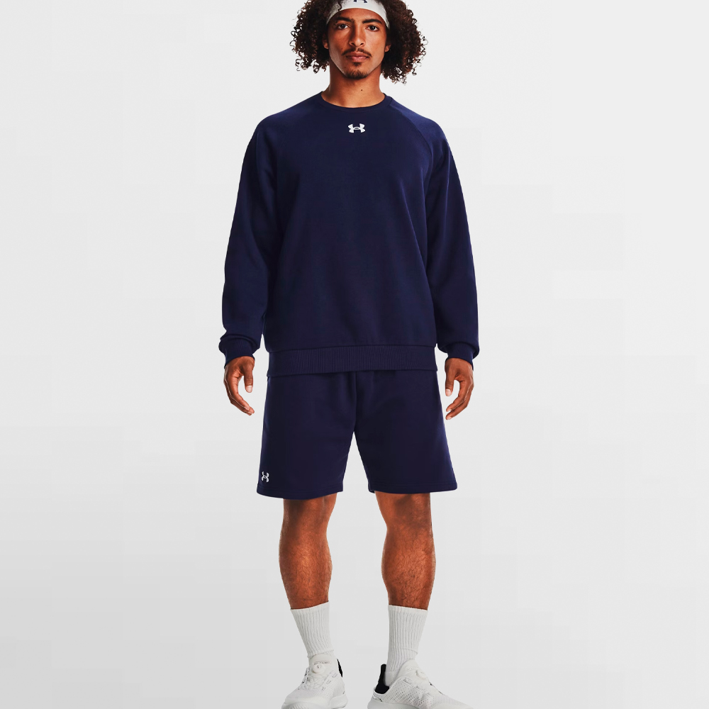 UNDER ARMOUR PANT. CORTO UA RIVAL FLEECE SHORTS - 1379779 410