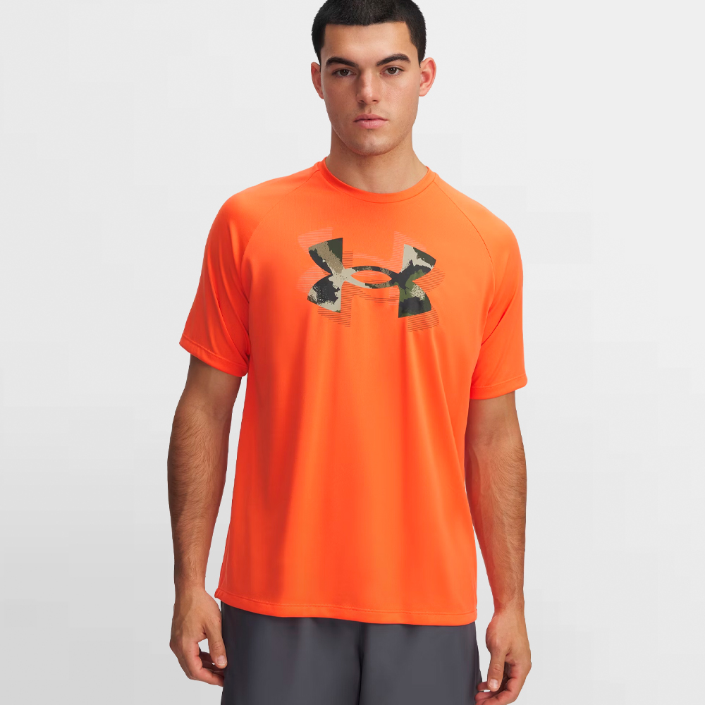 UNDER ARMOUR CAMISETA UA TECH PRINT FILL SHORT - 1390208 847