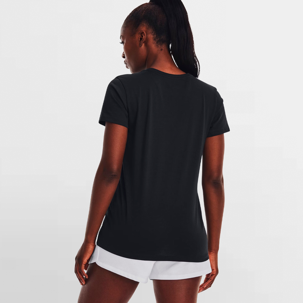 UNDER ARMOUR CAMISETA W. UA RIVAL LOGO SHORT SLV - 1356305 001
