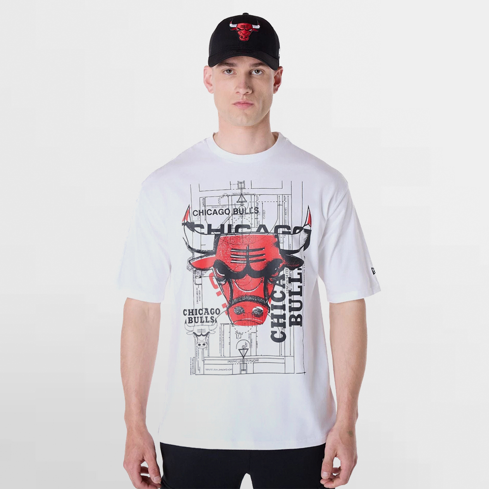 NEW ERA CAMISETA NBA GRAPHIC TEE ( BULLS ) - 60596425