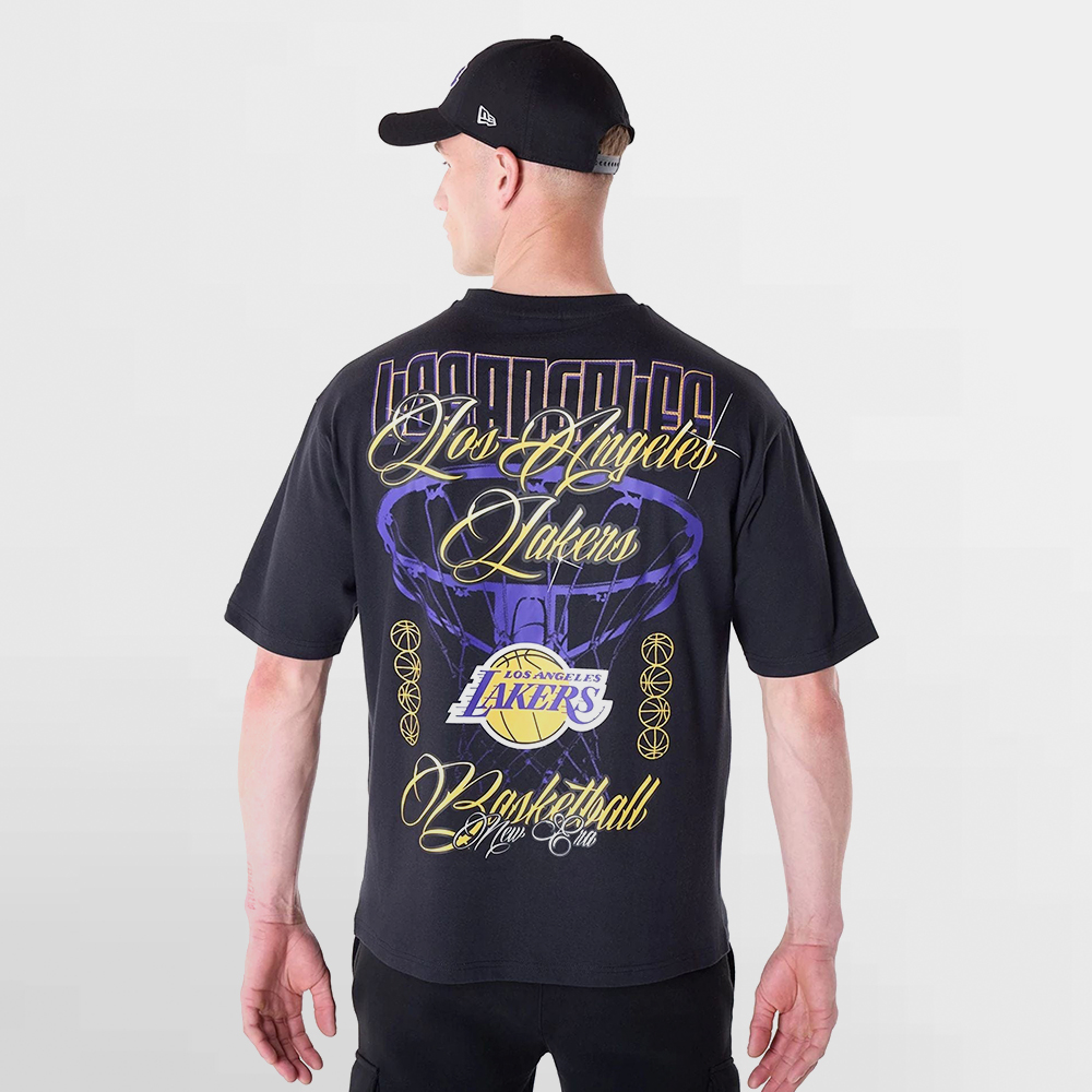 NEW ERA CAMISETA NBA FONT GRAPHC TEE ( LAKERS ) - 60596427