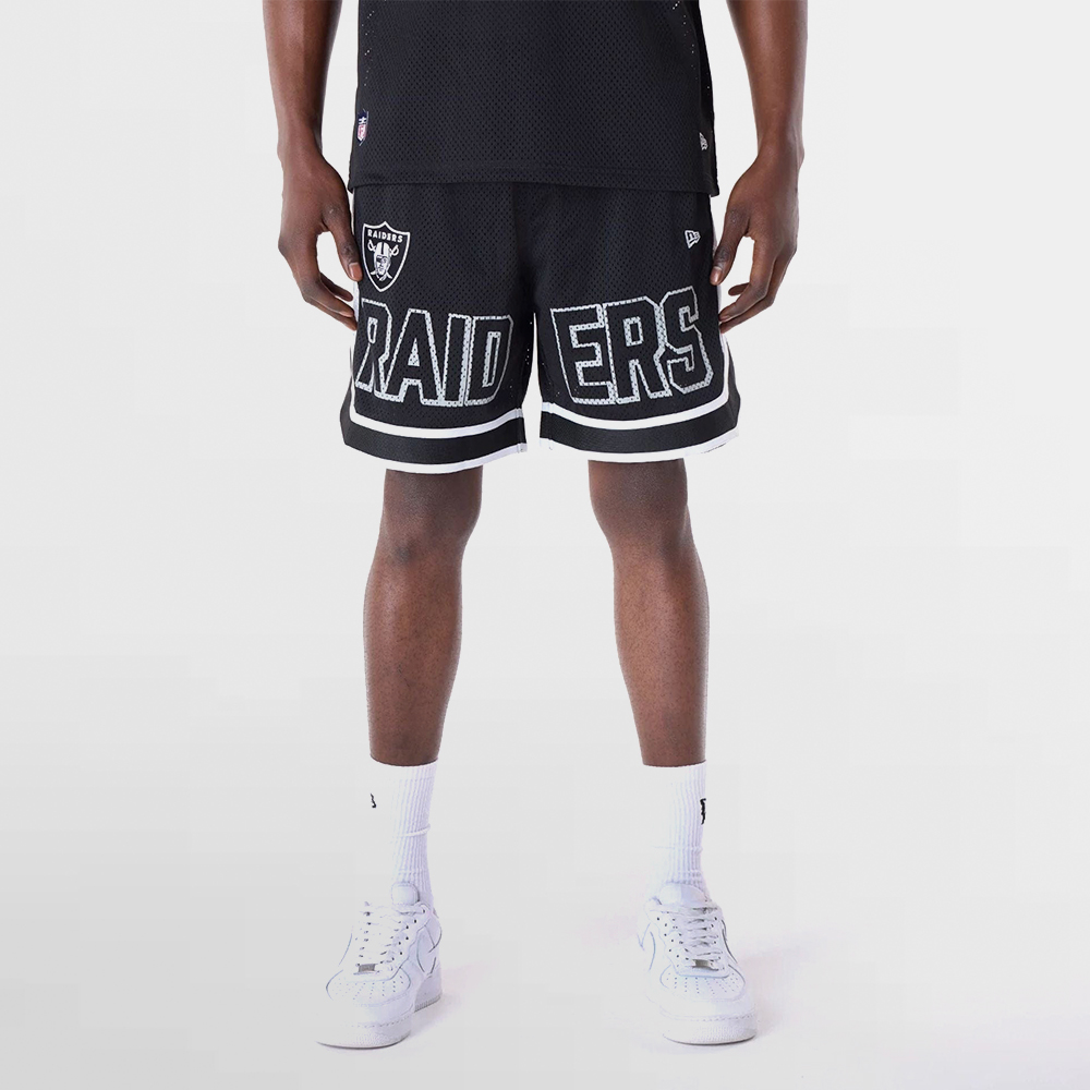 NEW ERA PANT. CORTO NFL GRAPHIC SHORT ( RAIDERS ) - 60596395
