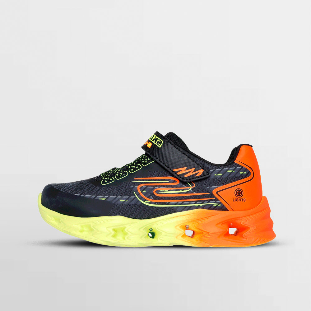 SKECHERS CALZADO S-LIGHTS: VORTEX 2.0 PS/GS - 400604L BKMT