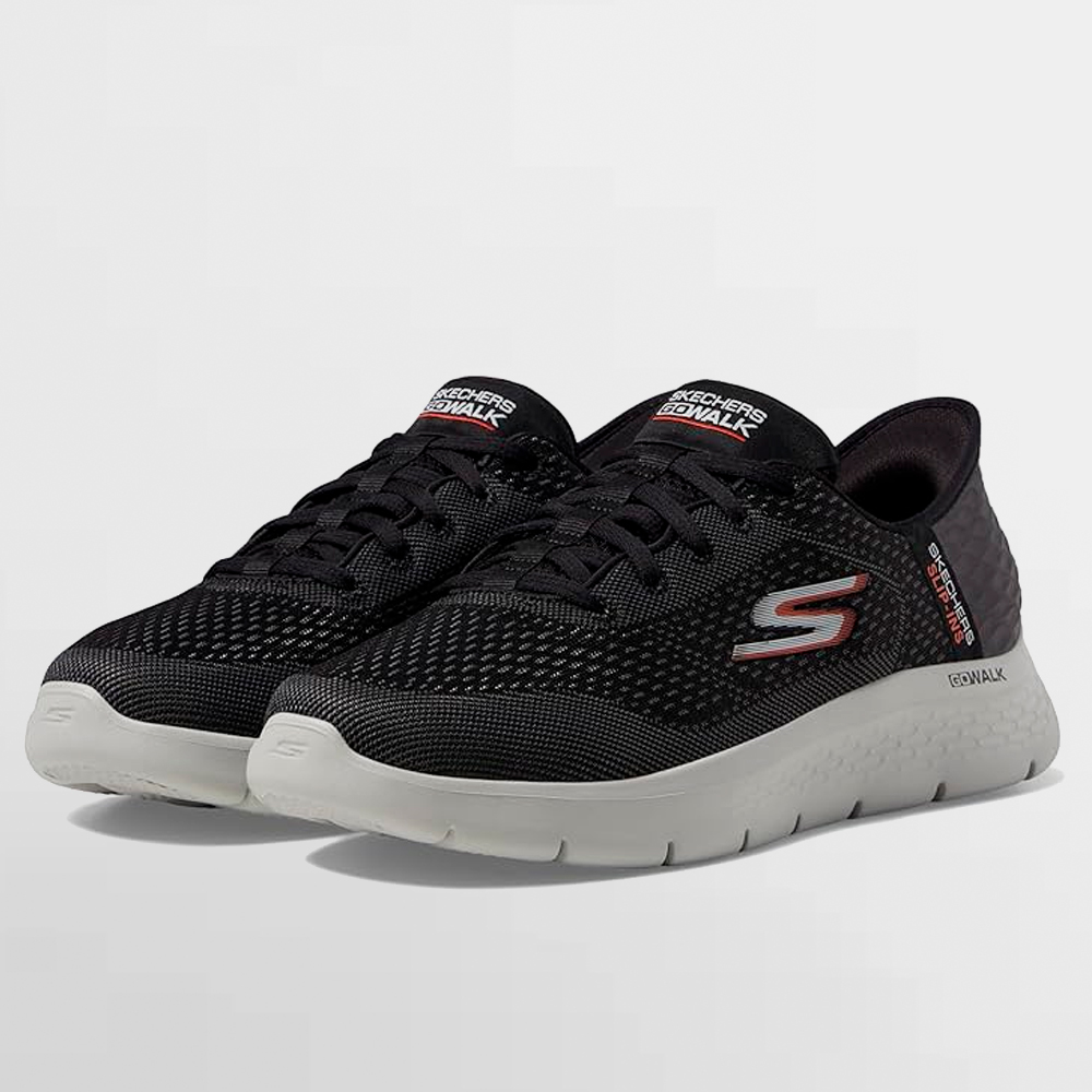 SKECHERS CALZADO GO WALK FLEX SLIP- INS - 216505 BKOR