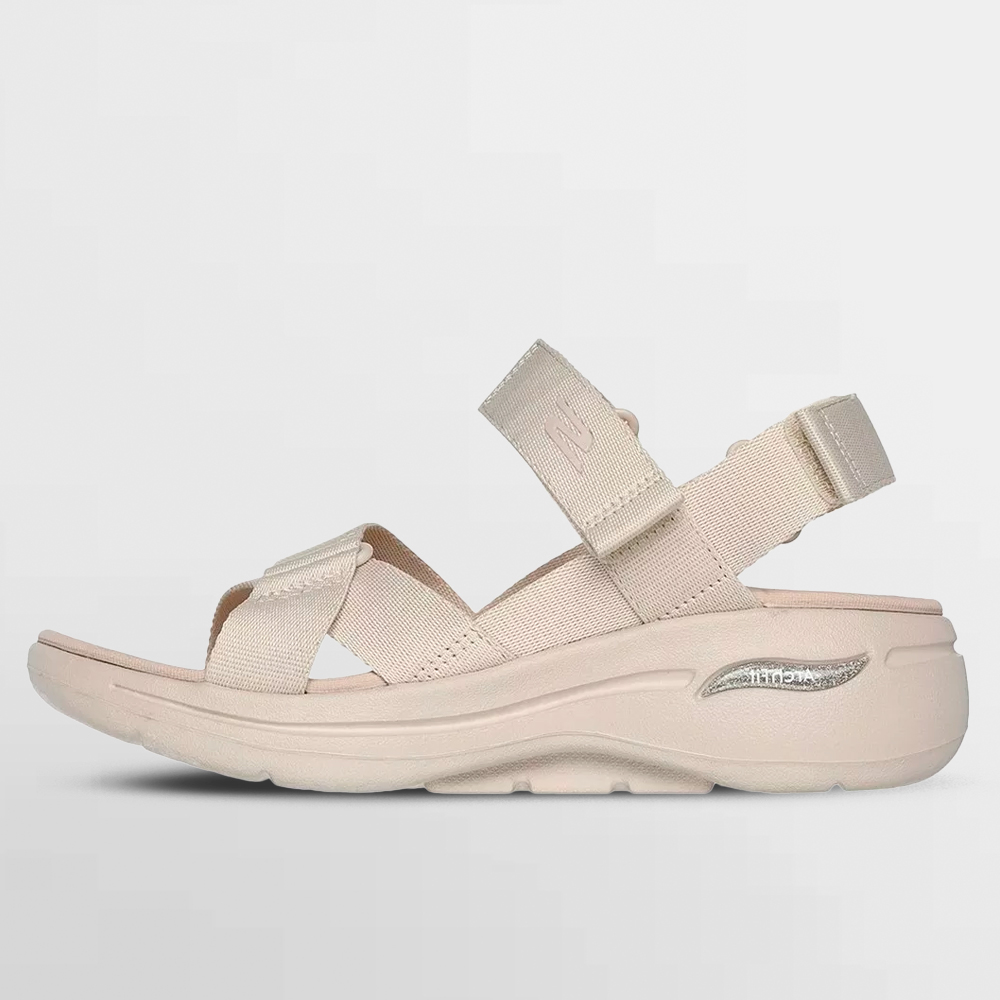 SKECHERS SANDALIA W. GO WALK ARCH FIT - 140808 NAT
