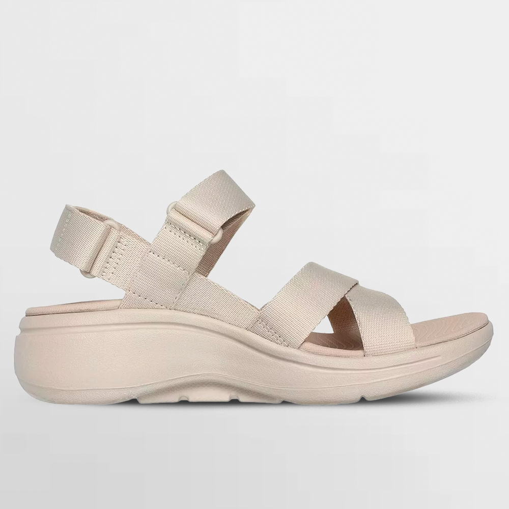 SKECHERS SANDALIA W. GO WALK ARCH FIT - 140808 NAT